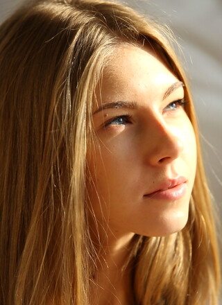 Russian thin beauty Katherine A in "Damefry" by Alex Sironi